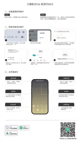 三雄极光Pak 吸顶灯MAX